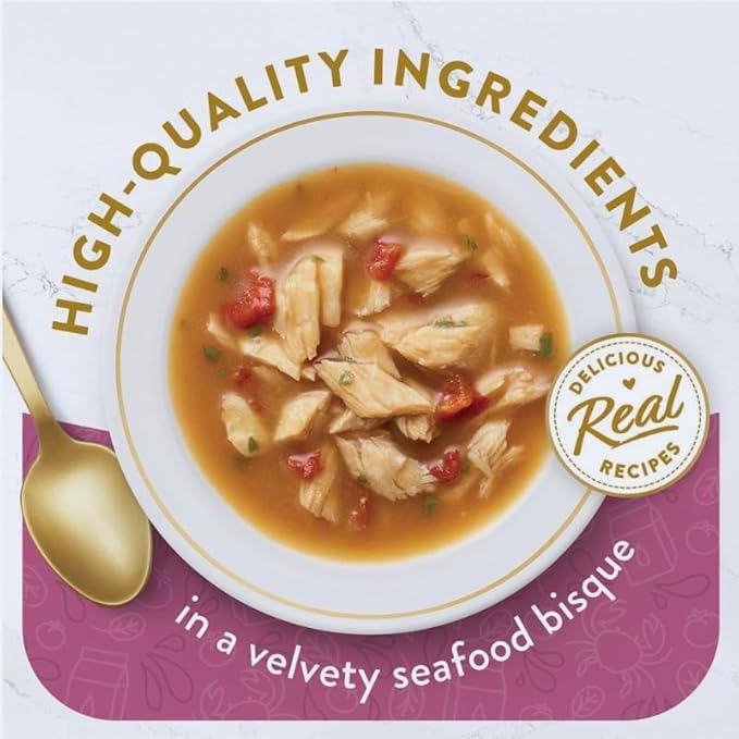 Broths for Cats Variety Pack with Marv & Milo's Bonito Fish Flakes Topper & Cat Nip Mouse, 12-1.4oz Pouches Total