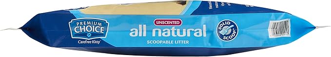 Carefree Kitty Unscented All-Natural Clumping Cat Litter - 50lb Bag