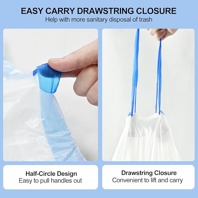 Automatic Cat Litter Box Self Cleaning Waste Bag 50PCS A2