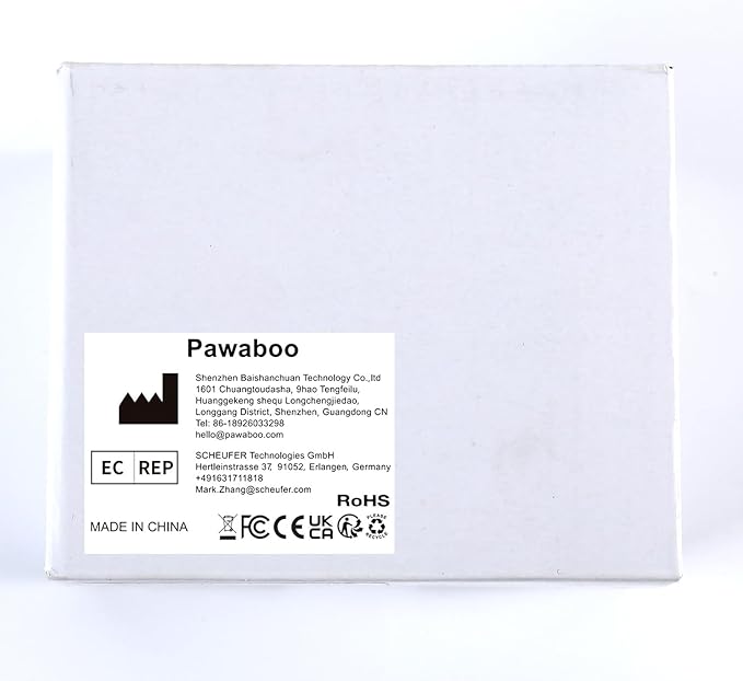 Pawaboo Interactive Cat Toys, Automatic Cat Exercise Teaser Toy with 3 Replacement Rotating Feathers, Automatic Electronic Rotating Teaser Kitten Toy for Indoor Cats, Kitty, Pet - Lake Blue