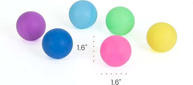 Catstages Replacement Balls for Cat Track Toy, Multiple Colors - 6 Pack, All Breed Sizes