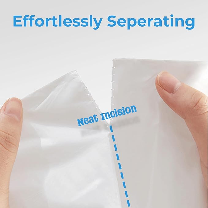 20 Pack Cat Litter Bags with Drawstring, Heavy Duty Cat Litter Box Liners Compatible with Litter-Robot 3/4 Waste Bags Replacement