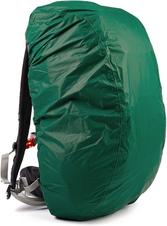 AquaQuest Wingman Backpack Cover - 100% Waterproof - Small, Medium, or Large - Green