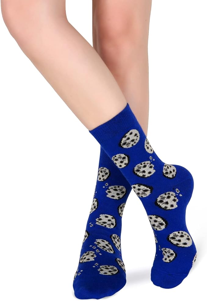 Benefeet Sox Womens Novelty Funny Crew Socks Girls Cute Animal Colorful Floral Patterned Silly Funky Casual Cotton Socks