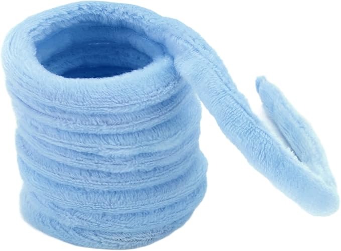 Plush Cat Spring Toys, Colorful Interactive Cat Toys Cat Entertaining Toys, Colorful & Durable Plastic Spring Coils Attract Cats Providing Interactive Playtime and stimulating Their Instincts(Blue)