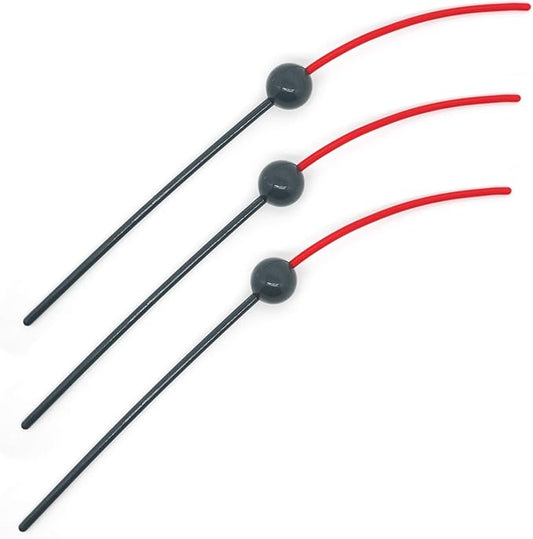 Replacement Wands for Cat's Meow Motorized Cat Toy, Electronic Motion Cat Toys Mouse Tail Refills, Pack of 3