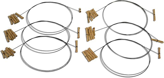 Cat Dancer Interactive Cat Toy - Fun and Fitness for Your Furry Friend - Engaging Paper Roll Attached with 30 Inches Flexible Spring Steel Wire for Playful Cats – 6 Pack