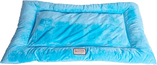 Armarkat Pet Bed Mat 27-Inch by 19-Inch by 2.5-Inch M01-Medium, Sky Blue (M01CTL-M)