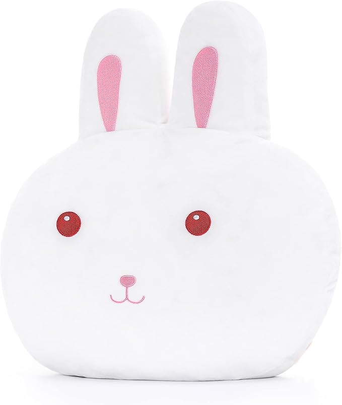 Lazada Bunny Kids Pillow Plush Rabbit Toddlers Bunny Gifts for Girl White 15 Inches