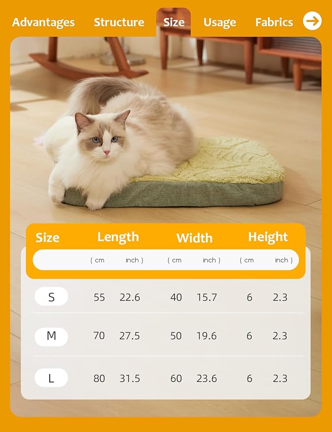 Small Medium Dog Bed, Washable Dog Bed with Removable Cover and Nonskid Bottom, Fuzzy Warm Dog Bed Indoor with Neck Pillow for Dog Cat Sleeping, 30x20 Inches