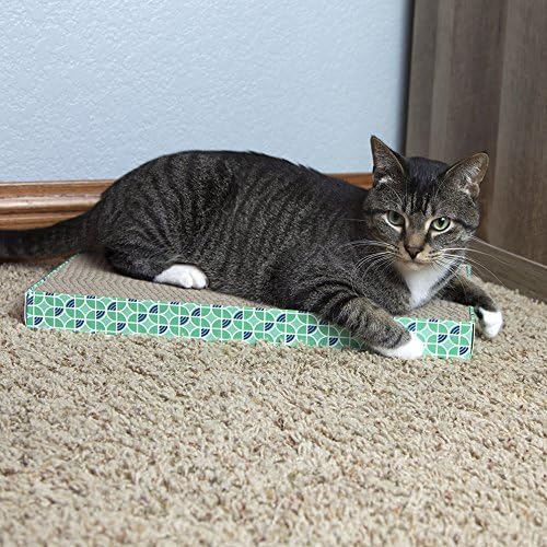 Kitty City Corrugate Cat Scratch Pad, Cat Non-Stick Litter Scoop, Cat Litter Mats, Cat Litter Box Kit