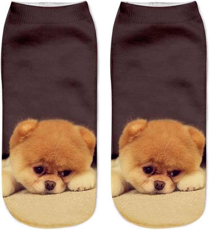 Benefeet Sox Funny Ankle Socks Cute Novelty No Show Animal Fruit Flower Cartoon Colorful Graphic Low Cut Socks for Women Girl