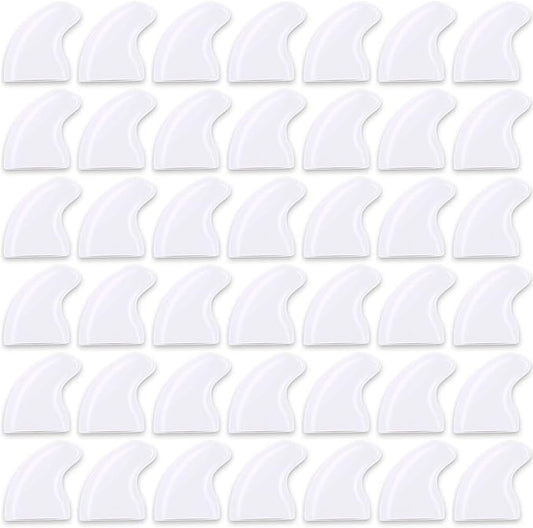 100pcs Cat Nail Caps Clear Cat Paw Covers Kitten Nail Caps Pet Tips with Adhesives and Applicators Large