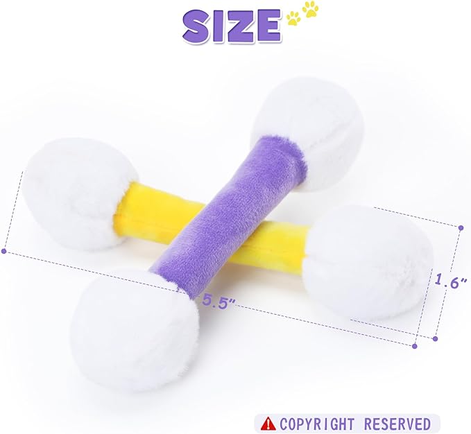 CiyvoLyeen Swabs Catnip Toys Set of 6 Soft Plush Cat Kicker Toys Interactive Kitty Kick Sticks for Cat Lovers Gift Sturdy Cat Teething Chew Toy for Cat