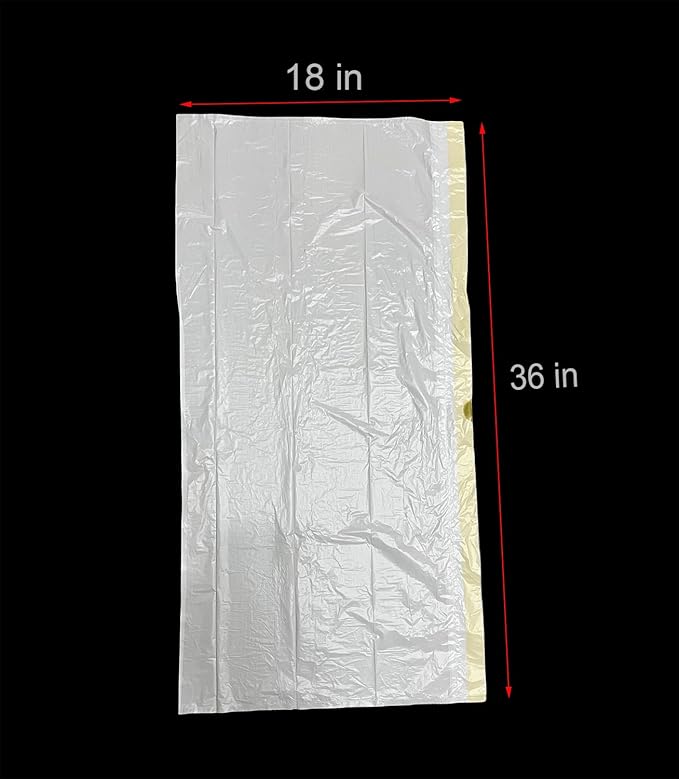 10 Count Extra Big Cat Litter Box Liners Cat Litter Pan liners Drawstring Litter Liner Bags for Litter Box Pet Cat Supplies (36" x 18")