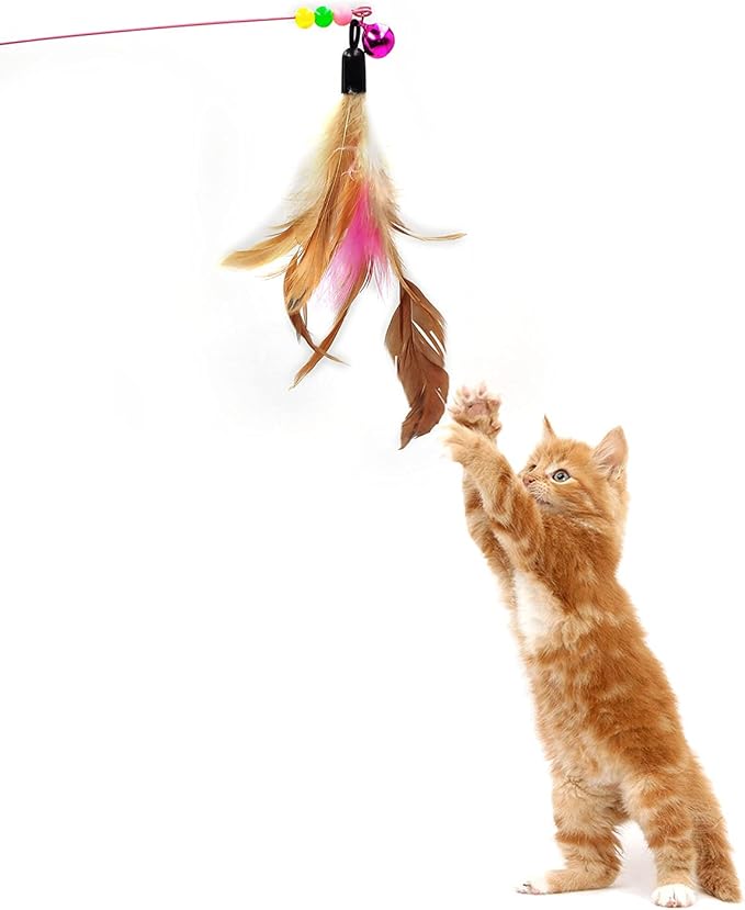 iCAGY Cat Tunnel for Indoor Cats Interactive, Rabbit Tunnel Toys, Pet Toys Play Tunnels for Cats Kittens Rabbits Puppies Crinkle Pop Up Camouflage Green 20"