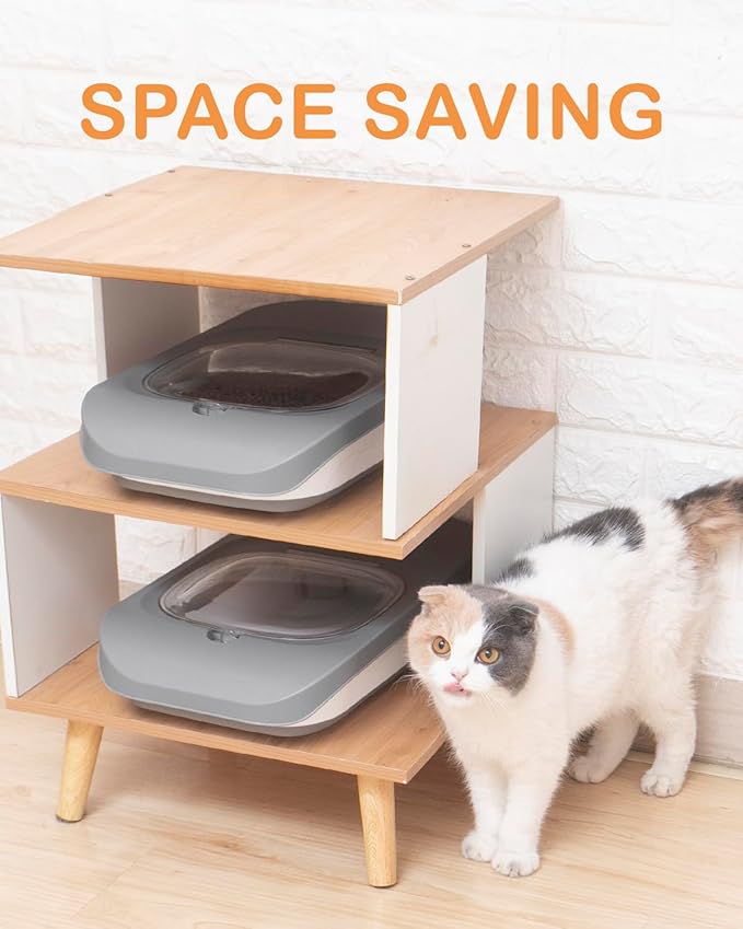 13LBS Small Dog Food Storage Container, Airtight Pet Food Storage Container with Lids, Cat Food Storage Container with Scoop and Silicone Dog Bowl