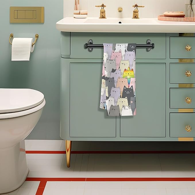 Unicorn Towel,Cat Towels,Cat Dish Towels,Cat Hand Towel,Cat Kitchen Towels,Gifts For Cat Lovers for Women,Cute Dish Towels for Kitchen,Cat Kitchen Accessories,Cat Gifts for Women-To You Who Are Unique