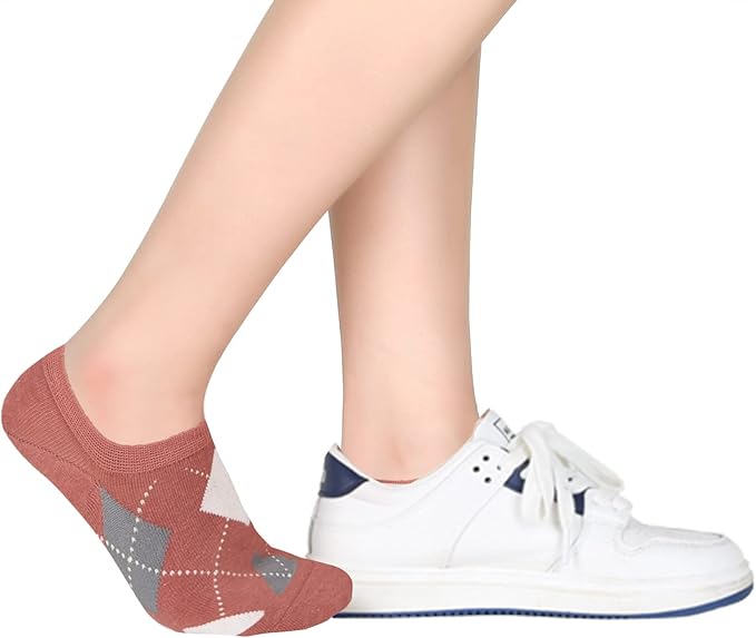 Benefeet Sox Womens Girls Cute No Show Liner Socks Non Slip Funny Patterned Low Cut Socks Novelty Cotton Loafer Footies Sock