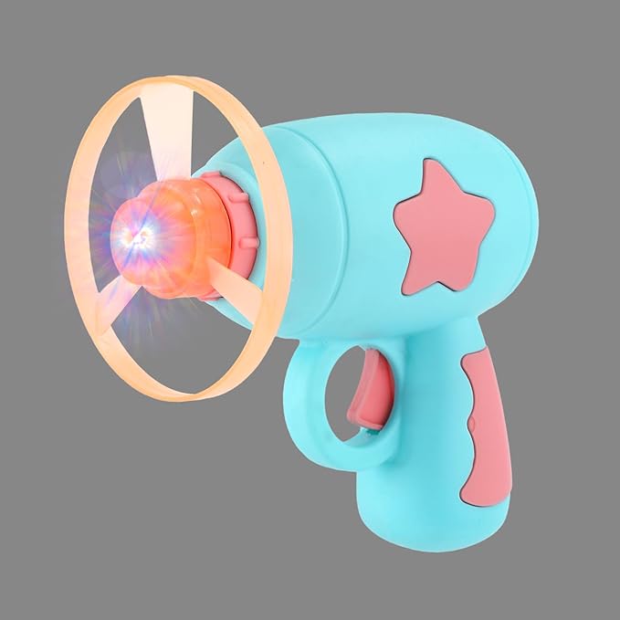 BOXOB Helicopter Cat Toy Launcher with 5pcs Flying Discs + Spinning Top Toy Helicopter Cat/Dog Fetch Toy Flying Propellers Cat Interactive Toys Cat Teaser Toy for Training, Chasing, Playing