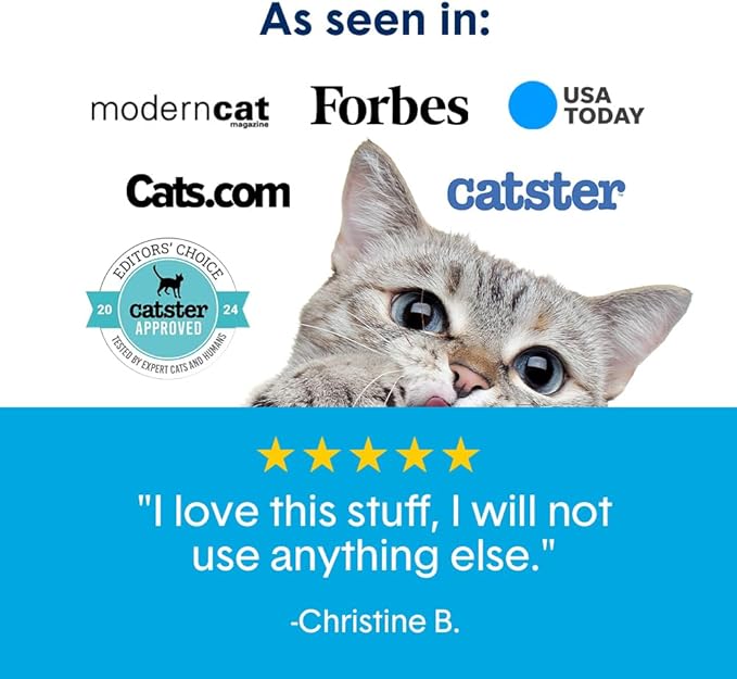 Boxie® Unscented 30 Day Natural Odor Control Cat Litter, 16lb Clumping Clay Kitty Litter