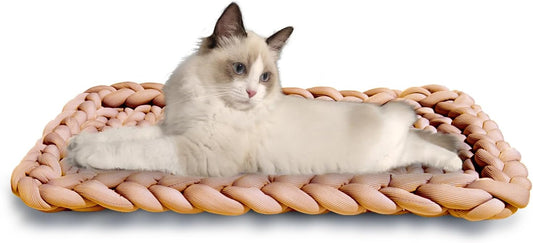 Handmade Chunky Cat Window Sill Bed/Dog Bed. Windowsill Bed for Indoor Cats. Cat/Dog Lover Gift.
