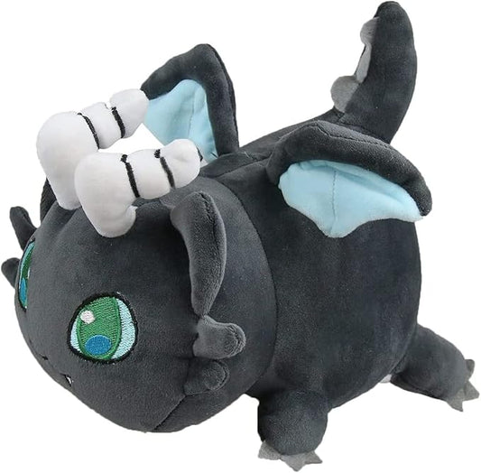 Dragon Cat Stuffed Animal Plush,Mee-Meow Cat Food Plushies Cat, Cute Anime Cartoon Cat Stuffed Animal Figure Toy Plush Pillow Gift for Kids and Festival Gift