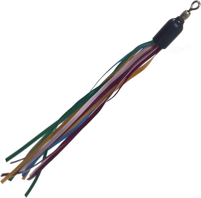 Ribbon, Leather and Fur Attachment Cat Toys - Fit Wildcat and Popular Bird and Catcher Type Wands/Poles (Thin Ribbons)
