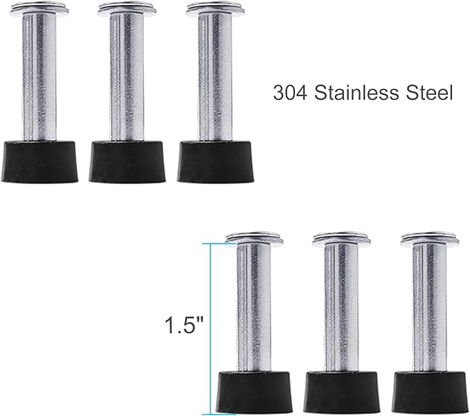 6pcs Raised Foot Pads for Cat Sifting Litter Box