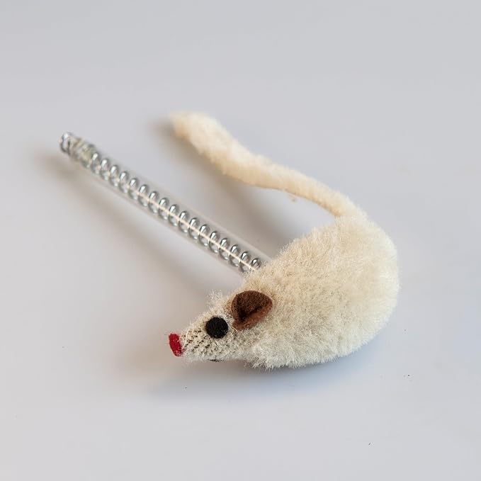 Happi N Pets Cat Mouse Toy, Cat Interactive Toy