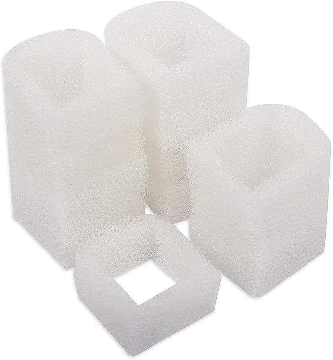 24PCS Cat Water Fountain Filters for Petsafe Water Fountain, for Drinkwell Pet Fountain Filters, Replacement Foam Filters for Drinkwell 360 Pet Fountain Seaside Pagoda 1/2 Gallon Fountains