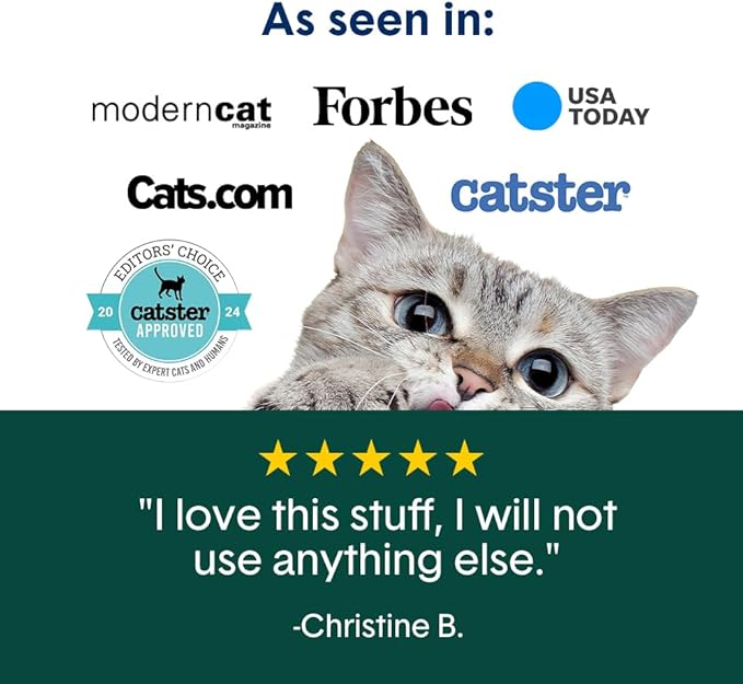 Boxie® Glo™ Natural Attractions 30 Day Odor Control Clumping Corn Cat Litter, 16.5 lb, 99.9% Dust-Free, Plant-Based, Lightweight, Strong Clumping, UV Light Attractant for Litter Box Use