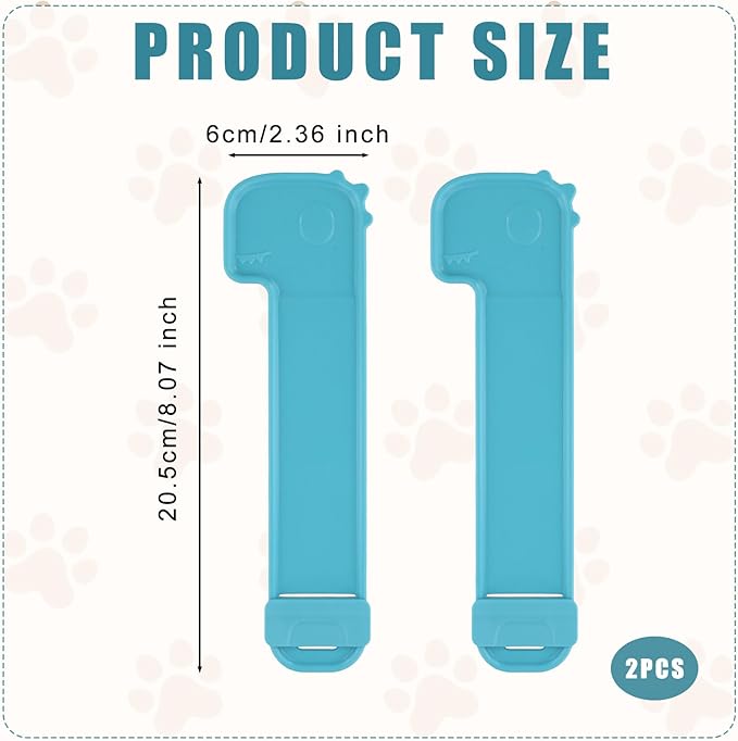 2pcs Cat Strip Feeders, Cat Strip Squeeze Can Spoon Cat Wet Treat Dispenser Cat Bar Squeezer Tool for Liquid Snack Puree Feeding Pet Supplies