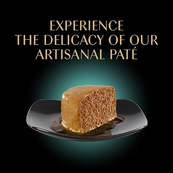 Sheba Perfect Portions Paté Wet Cat Food Trays (24 Count, 48 Servings), Gourmet Chicken and Tuna Entrée, Easy Peel Twin-Pack Trays