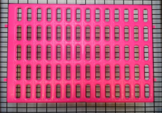 Saguaro Acres Rabbit and Small Animal Cage Resting Mat for Wire Floored Cages - Pack of 6 (Pink and Blue)