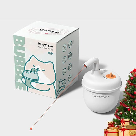 CALEMBOU Cat Laser Toy,Pet Automatic Laser Cat Toys for Indoor Cats Kitten Tumbler Interaction Toys, USB Charging, 360 Degree Irregular Rotation Three Adjustable Modes