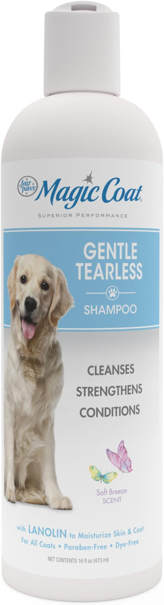 Four Paws Magic Coat Gentle Tearless Dog Shampoo 16 Ounces (1 Count)