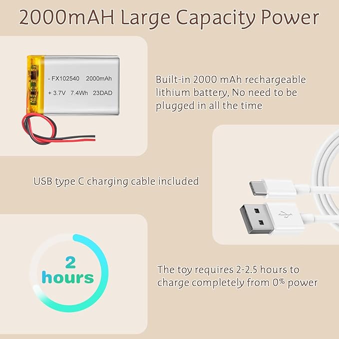 VTSGN 3-in-1 Cat Toy: Interactive Fun with Fluttering Butterfly, Ambush Feather, and Track Balls. USB Powered for Indoor Exercise (Bright White)