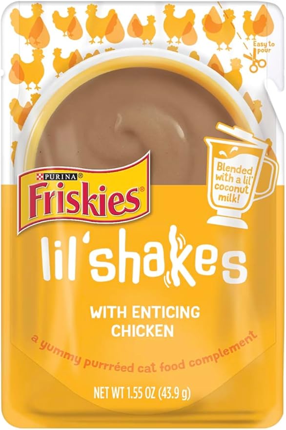 Lil' Shakes for Cats Variety Pack Marv & Milo's Bonito Fish Flakes & Catnip Mouse with 3 Each 1.55oz Pouches of Salmon, Tuna, Chicken, Turkey Flavors