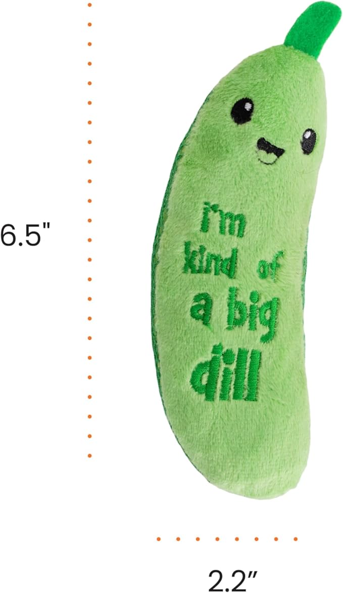 Catstages Crunchy Pickle Kicker Dental Catnip Cat Toy