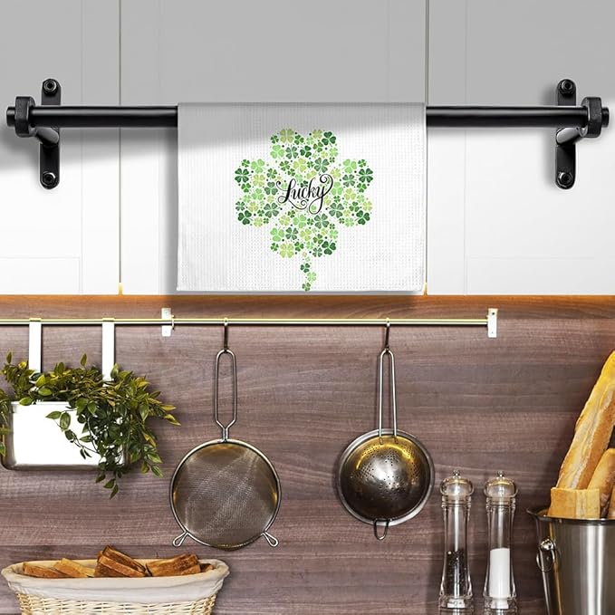 St Patricks Day Kitchen Towels,Green Towels,Shamrock Towels,Green Kitchen Towels,Shamrock Kitchen Towels,St Patricks Day Hand Towels,Green Hand Towels,Green Dish Towels,St Patricks Day Dish Towels