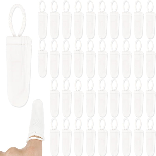 40 Pcs Fingerbrush for Dogs with Straps Dog Finger Toothbrush Fabric Soft Pet Dental Finger Brush for Dog Cat Teeth Cleaning Washable & Reusable Care Brushing Kit Reducing Plaque