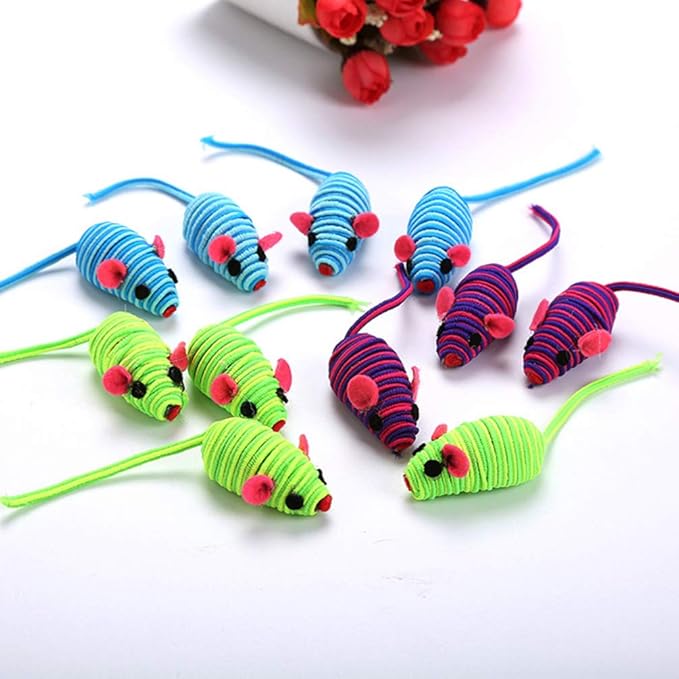 Totority Cat Toy 6pcs Cat Playing Props Sunflower Party Favors Kitten Accessories Cat Teaser Toy Cat Toys Cat Toys for Cats Elastic Rope Toy Kitten Teasing Stick De Porristas Pet Cat Door Indoor