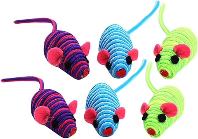 Totority Cat Toy 6pcs Cat Playing Props Sunflower Party Favors Kitten Accessories Cat Teaser Toy Cat Toys Cat Toys for Cats Elastic Rope Toy Kitten Teasing Stick De Porristas Pet Cat Door Indoor