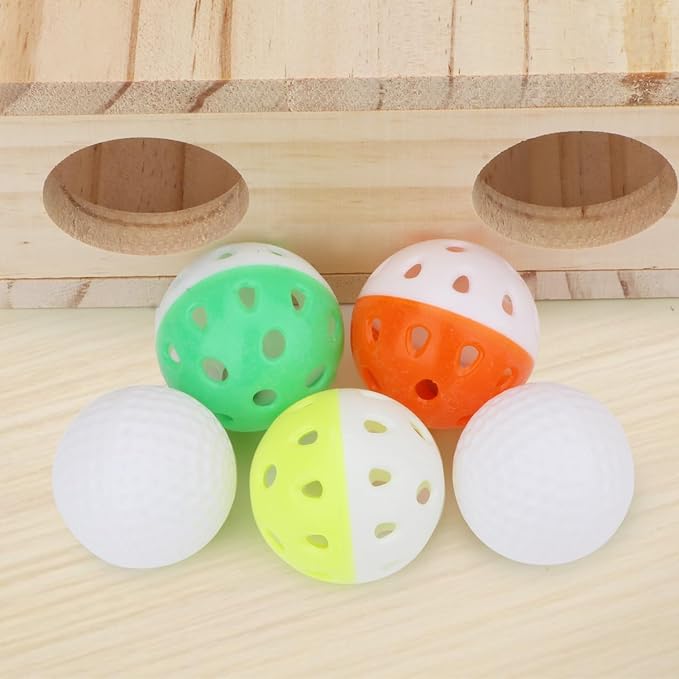 Hypeety Interactive Cat Toy Puzzle Box Wooden Treat Maze Scratcher Peek Play Toy Box Fun Interactive Cat Toy Fun Hide and Seek Cat Agility Toys