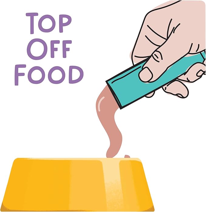 LOVE, NALA - Natural Lickable Cat Squeeze Up Treat,Topper - Chicken Mousse - Wet Food Cat Puree - Grain Free, Fiber Blend, Minerals, Vitamins - 4 Pack 2 oz.