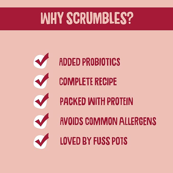 SCRUMBLES Complete Dry Cat Food For Adult And Senior - Chicken, 750 GR