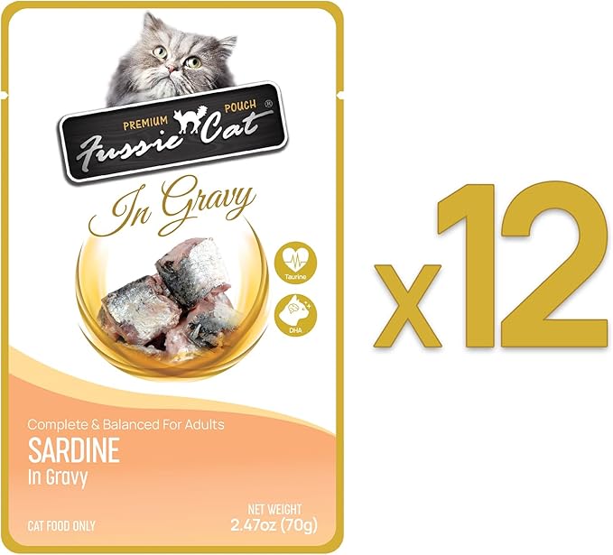 Fussie cat Premium Sardine in Gravy