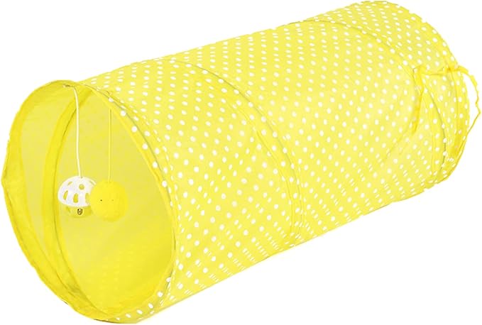 Cat Tunnel,Cat Toys,Cat Tunnel Toy Cat Tunnel Tube Kitten Tunnel Toy Kitten Pet Training Interactive Fun Toy Kitten Tunnel Toy, Purple