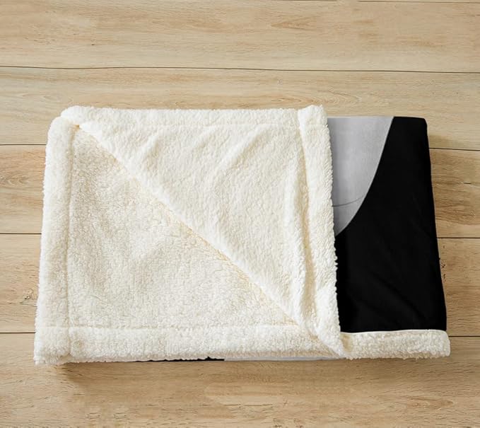 King 87"x95" Sherpa Gaming Blanket for Couch, Bed, Sofa - Soft, Lightweight, Fuzzy, Plush - Boys, Teens, Game Room Decor